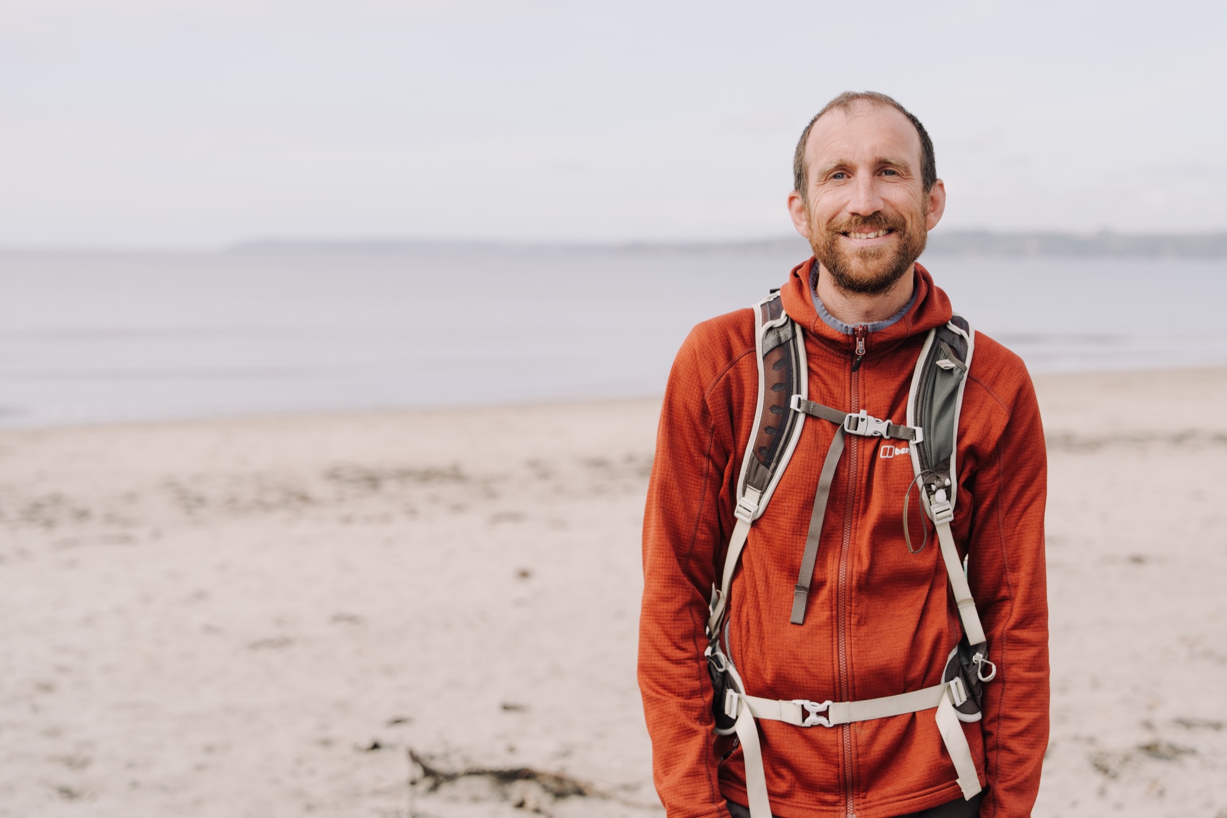 David guiding on the North Cornwall coast