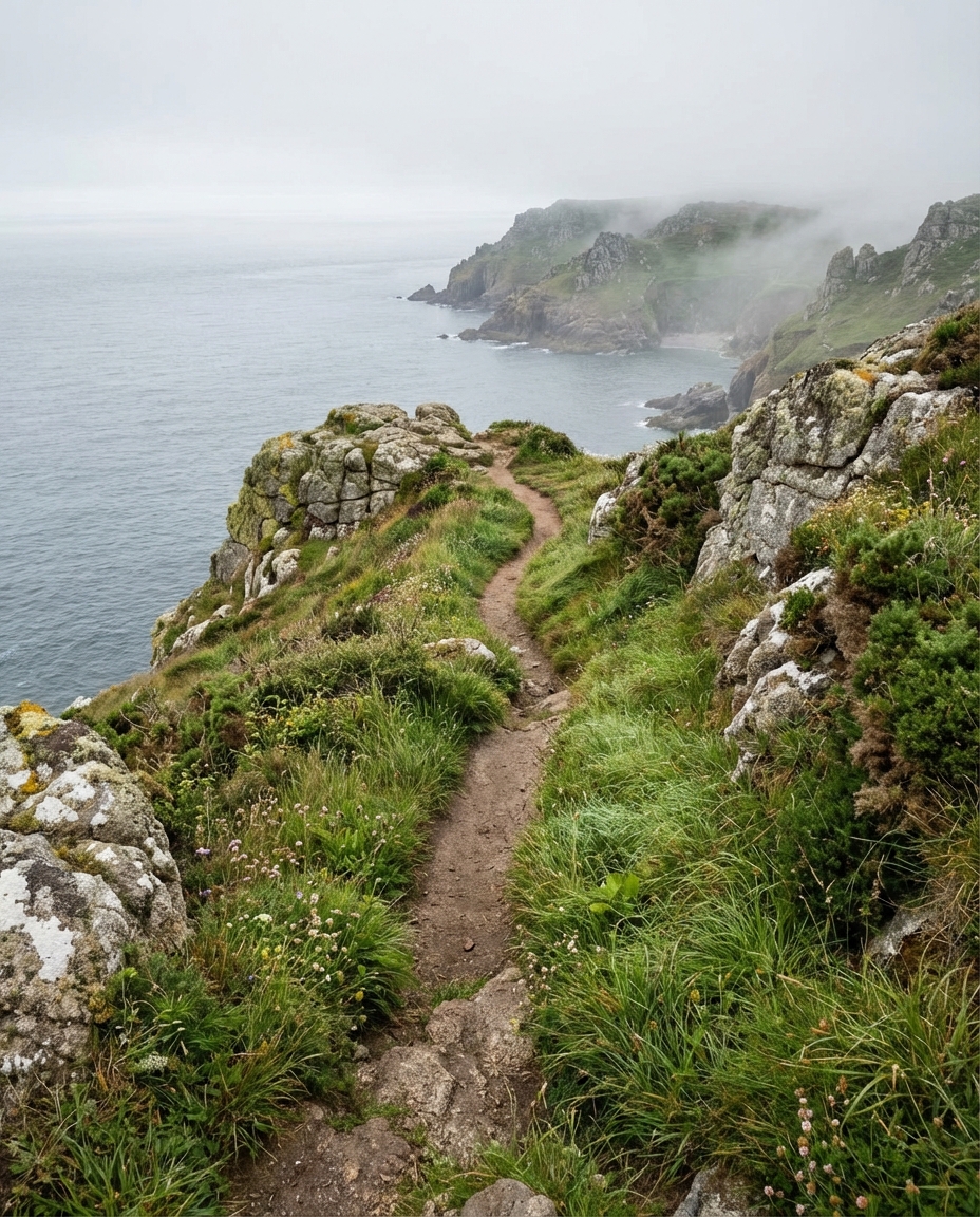 Cornish coastline